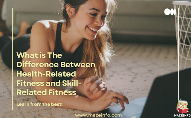 What is the difference between health-related fitness and skill-related fitness?