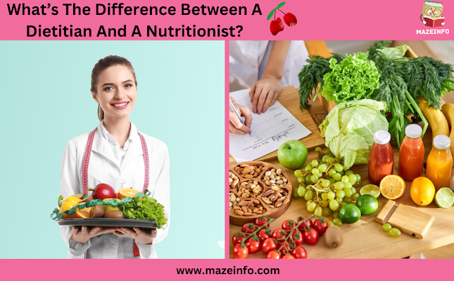 What’s the difference between a dietitian and a nutritionist?