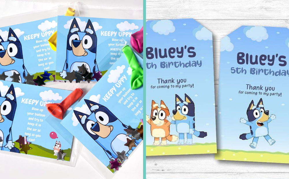 Bluey Party Favors